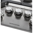 thumbnail image 3 of Monogram ZGU36RSLSS 36 inch Stainless Steel Built-In Gas Cooktop, 3 of 3