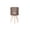 Brown, variant on Woven Flower Pot Stand Indoor Decorative Balcony Wooden Plant Stand Multi-Tier Storage Rack for Living Room Bedroom Garden Organization Stable Weight-Bearing Anti-Tip
