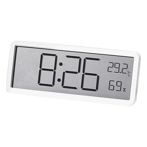 SDFGTstore Easy Large Digital Wall Clock with Backlight, Displays Temperature and Date for Any Room