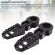 thumbnail image 3 of Estribo De Motocicleta, Agarre Mejorado CNC Mecanizado Pedal De Carretera De Aleación De Aluminio Para Barra De 1 Pulgada 1,06 Pulgadas 1,25 Pulgadas, 3 of 7