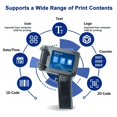 thumbnail image 2 of 12.7mm Mini Handheld Inkjet Printer Portable Printer Variable Barcode QR Code Counter Coding Machine, 2 of 5
