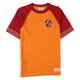 thumbnail image 1 of Camiseta con Adornos de Capitán del Equipo Mitchell & Ness para Hombre Naranja Pequeña, 1 of 2