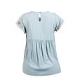 thumbnail image 2 of 976-97 Blusa Azul multicolor Cklass 976-97, 2 of 2