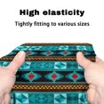 thumbnail image 7 of HELLHERO Retro Native American Style Back Cover Seat & Backrest Cover Set and Easy Install Stain Proof for Neighborhoods and Street, 7 of 7
