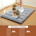 thumbnail image 3 of Rugerasy Japanese Futon Mattress Full Size, Floor Mattress for Adults, Light Gray, 3 of 8
