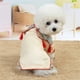 thumbnail image 4 of Ropa para mascotas Vestido transpirable Faldas China Tradicional Mascotas Ropa Cheongsam Disfraces Moda Fuentes de Moda Dorado Amarillo XS Inevent PT000677-06, 4 of 7
