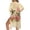 Beige-Hummingbird Floral, variant on 250th Anniversary Kimono Swimsuit Coverup Bear American Flag Print Casual Loose Beach Cover Up Soft Quick Dry Bathing Suit Cover Up for Women