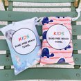 thumbnail image 3 of CSChome Towel Hidden Buckle Design Portable Kids Bath Towel Superfine Fiber Cartoon, 3 of 7