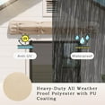 thumbnail image 3 of AECOJOY Protective Awning Cover, All-Weather Retractable Cover Storage Bag for 10' Wide Awnings for Patio, Waterproof Polyester Fabric in Beige, 3 of 7