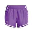 thumbnail image 3 of Women's Under Armour Fly-By Shorts Color: Purple Size: X LARGE, 3 of 5