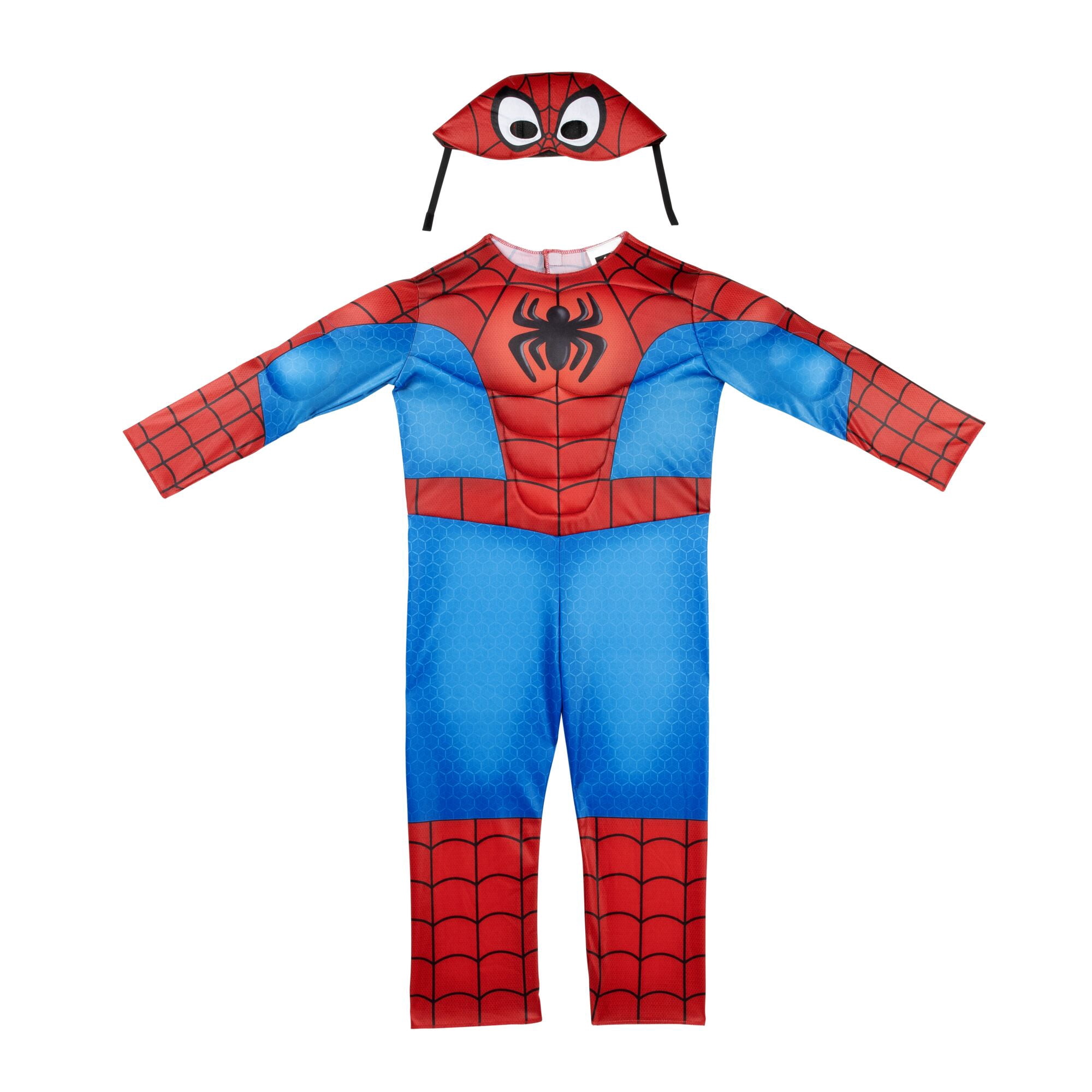 Marvel's Spiderman Halloween Costume for Toddler, Size 2T, by Jazwares
