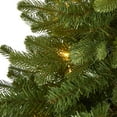 thumbnail image 4 of Nearly Natural Clear Prelit LED Green Decorated Fir Christmas Tree, 3', 4 of 7
