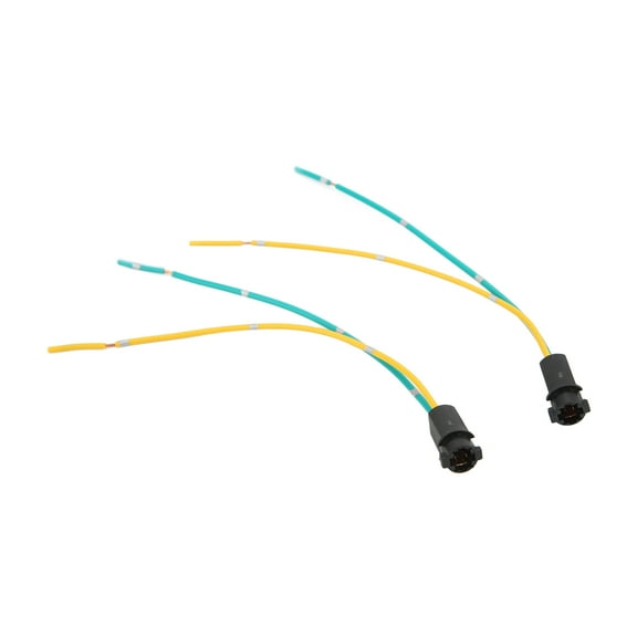 EBTOOLS T5 Socket,LED Bulb Base,2pcs Bulb Base 12V Heat Resistant T5 LED Light Bulb Sockets With Wire For Industrial Equipment Automobiles