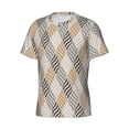 thumbnail image 3 of Rocae Geometric for Men's Moisture-Wicking Crew Tee - T-Shirt for Sports, Outdoor Activities, and Casual WearSmall, 3 of 9