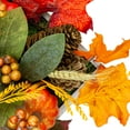 thumbnail image 4 of Northlight Pumpkins, Wheat and Pinecones 'Thankful' Wood Box Fall Harvest Centerpiece - 21", 4 of 5