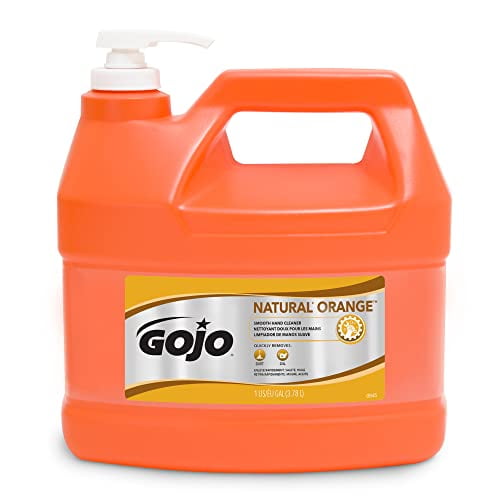 GOJO® NATURAL ORANGE Smooth Hand Cleaner, Citrus Scent, 1 gal, 4/Carton