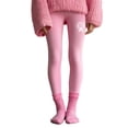 thumbnail image 2 of Endives Leggings Womens Breast Cancer Awareness Workout Yoga Pants Ribbon Legging Tights For Women, 2 of 4