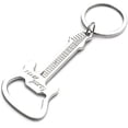 thumbnail image 1 of Multi-function Beer Bottle Guitar Shape Opener Keychain Creative Kitchen Accessories Key Ring Openers Practical And Popular1 Pack, 1 of 4