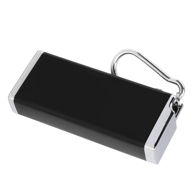 CAJA Para Cigarrillos, Soporte para Encendedor Cuadrado Brillante de aluminio resistente A Los Aplastamientos dispensadores de Cigarrillos Soporte para Caja de Cigarrillos