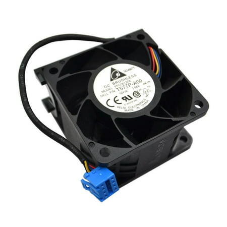 T577P CN-0T577P RMHH1 DELL POWEREDGE 510 8-PIN 12V 1.68A SERVER CHASSIS COOLING FAN ASSEMBLY T577P USA CASE COOLING FAN - Used Like (Best Server For Home Use)