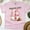Light Pink, variant on Christmas Crew Snowman T-Shirt | Cute Holiday Matching Family Tee, White, Size S