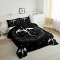 thumbnail image 3 of jejeloiu Dragon Full Size Comforter Sets,Bohemian Exotic Style Bedding Comforter Set,White Black Bedding Sets For Boys Teens,Super Cozy Room Decor Reversible,3pcs, 3 of 8