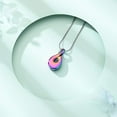 thumbnail image 4 of Infinity Urn Necklaces Teardrop Cremation Jewelry for Ashes Keepsake Memorial Pendant for Women Men Loved ones, 4 of 7