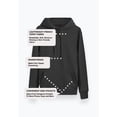 thumbnail image 2 of ClothingAve. Women's Long Sleeve French Terry Hoodie Top w/ Kangaroo Pocket Female Hoodie, 2 of 7