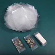 Edible Glutinous Rice Paper Tutuviw 1200Pcs Candy Coated Wrapping Paper Edible Candy Wrappers Sheets,Edible Wafer Paper,Transparent Rice Paper for Homemade Tanghulu Wrapper (2.6x3.2in)