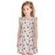 thumbnail image 1 of Fotbe Cherry Berries Vestido de Dormir para Niñas de 3 a 10 Años, Mangas Cortas, Estilo Princesa, Pijama Camisón con Mangas Voladas-Small, 1 of 6