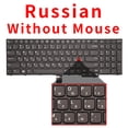 thumbnail image 1 of New US Russian Laptop Keyboard For Lenovo IBM ThinkPad E570 E575 E570C 01AX160 01AX200 RU Without Mouse, 1 of 6