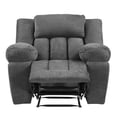 thumbnail image 2 of Sillón Reclinable Mecedora TRINITY Rexons 1 Plaza Gris Dark, 2 of 8