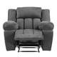 thumbnail image 2 of Sillón Reclinable Mecedora TRINITY Rexons 1 Plaza Gris Dark, 2 of 8