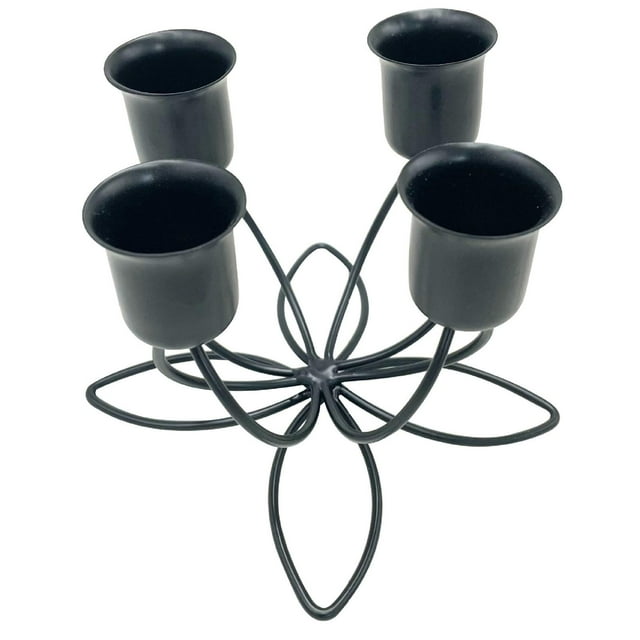 Candelabro de boda Sunnimix para decoración del hogar Artesanías de flores