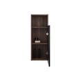 thumbnail image 5 of CITTANEO Floating Bathroom Side Cabinet Black & Walnut  , Wall-mounted Storage Cabinet for Small Space, KD, 5 of 7
