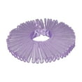 thumbnail image 3 of yuksok Clown Collar Pleated Ruffle Neck Collar for Medieval Elizabethan Renaissance Light Violet, 3 of 9