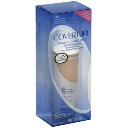 CoverGirl Advanced Radiance Age-Defying Makeup, Creamy Natural [120], 1