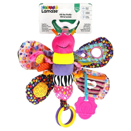 UPC: 0796714275567 | Lamaze Fifi the Firefly Clip On Car Seat and Stroller Toy – Soft Baby Hanging Toys – Baby Crinkle Toys with High Contrast Colors – Baby Travel Toys Ages 0 Months and Up