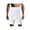 White, variant on Viworld Men's Tummy Control Shapewear Shorts High Waist Slimming Anti-Curling Underwear Body Shaper Seamless Boxer Brief