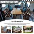 thumbnail image 3 of Yuyamidu Chicken RV Dinette Cushion Covers Hippe Flower RV Dinette Cushion Slipcover Soft Camper Couch Cushion Covers Protector 2 Pack RV Accessories for Inside Decoration, 3 of 7