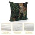thumbnail image 4 of YINGXI s in Throw Pillow Case Square Cushion Decorative Cover for Sofa Bed Brown Green 18x18in, 4 of 5