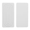 thumbnail image 1 of CRILSTYLEO 2Ud Tapetes Absorbentes De Diatomita Para Encimera Con Ranuras Antigoteo Para Cocina Y, 1 of 8