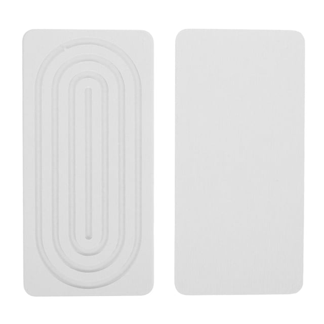 CRILSTYLEO 2Ud Tapetes Absorbentes De Diatomita Para Encimera Con Ranuras Antigoteo Para Cocina Y
