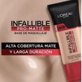 thumbnail image 2 of Base de maquillaje líquida L'Oréal Paris Infallible Pro-Matte Base De Maquillaje L'oréal Paris Infallible 24h Pro-matte - 30mL L'Oréal Pro-Matte, 2 of 3