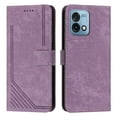 thumbnail image 2 of Cowithday for Motorola Moto G Stylus 2023 5G Wallet Case, Moto G Stylus 5G 2023 Phone Cover, PU Leather Shockproof Folio Flip Stand Magnetic Closure Money Pocket Simple Business Case Cover, Purple, 2 of 12