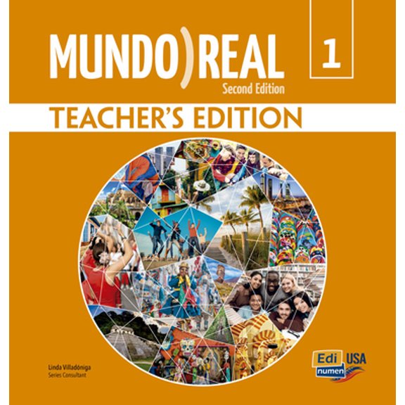 Pre-Owned MUNDO REAL Lv1 - Teacher Print Edition plus 6 years Online Premium access (all digital included: LMS+eBook+eWB+eHLL)