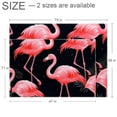 Flamingo Premium Polyester Indoor Carpet Floor Mat Kitchen Rug for