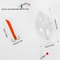 thumbnail image 2 of Slip Cast Spin Bobber Flotadores Ajustables Con Triple Gancho para Pescar, 2 of 9