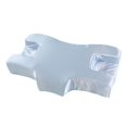 thumbnail image 4 of Cómoda almohada para dormir de espalda y cervicales para regalos de cumpleaños Azul, 4 of 9
