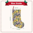 thumbnail image 3 of Salouo Lavender Flowers Print Christmas Decorations Stockings 1 Pack 18'' Xmas Stockings Holiday Stocking Personalized Farmhouse Decor for Home Family Party Tree, 3 of 7